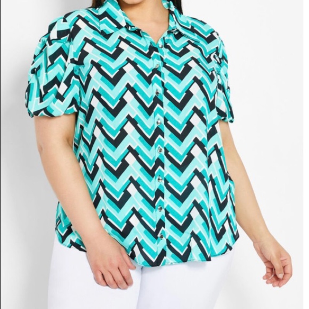 Geo print top